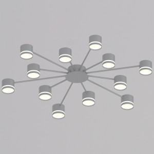 Потолочная люстра  06730-0.3-12 GX53 GREY