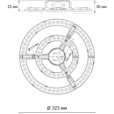 LED модуль с драйвером POLO 357772