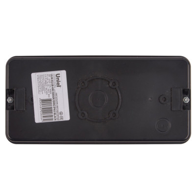 Настенно-потолочный светильник  ULW-K25B 6W/4000K/EMG IP65 BLACK